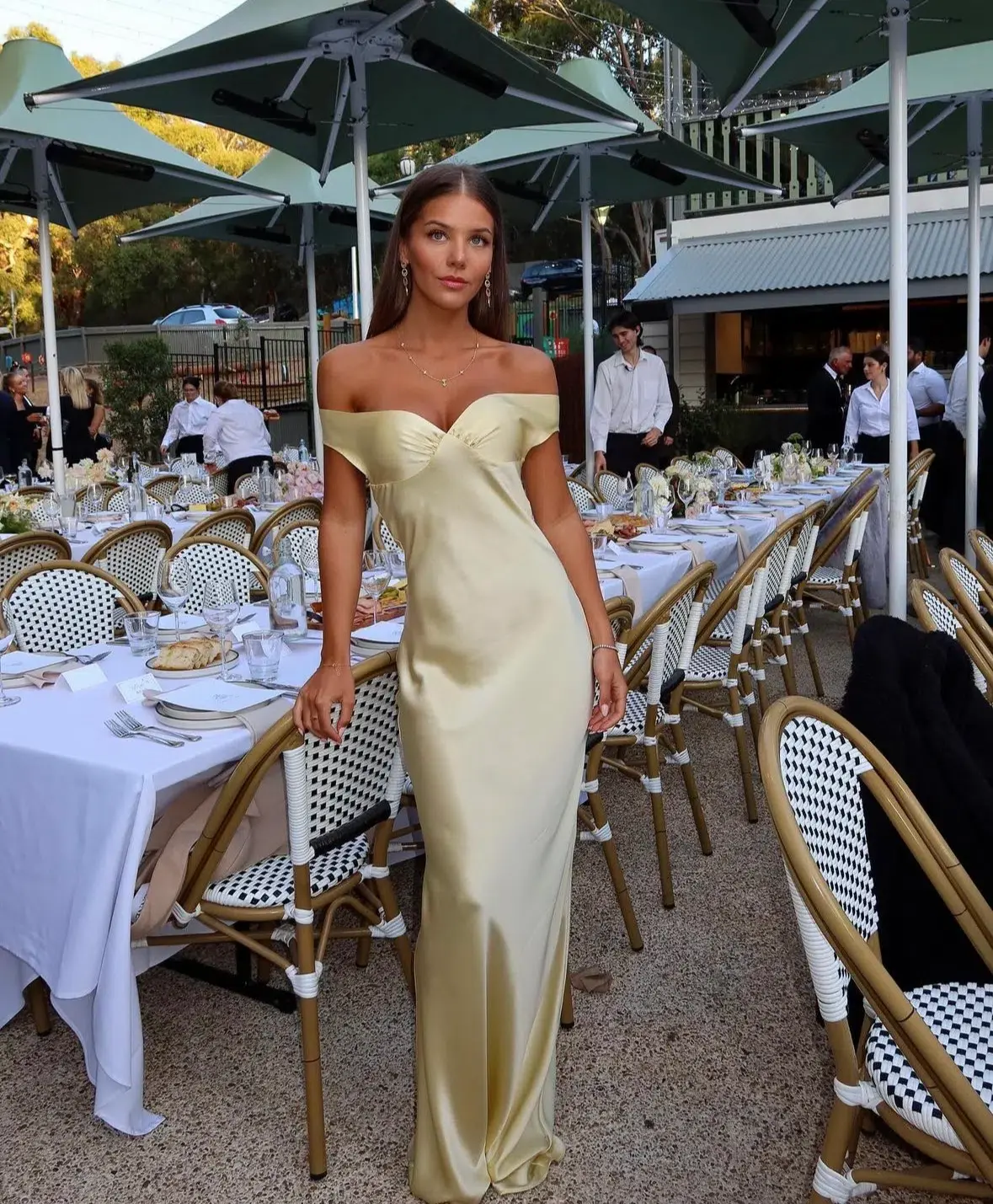 Natalie Rolt Bridget Gown in Yellow (1) - Image 4