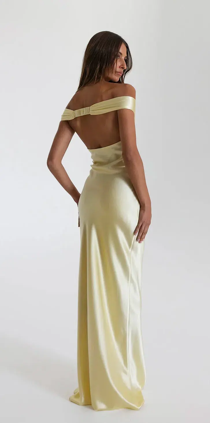 Natalie Rolt Bridget Gown in Yellow (1) - Image 7