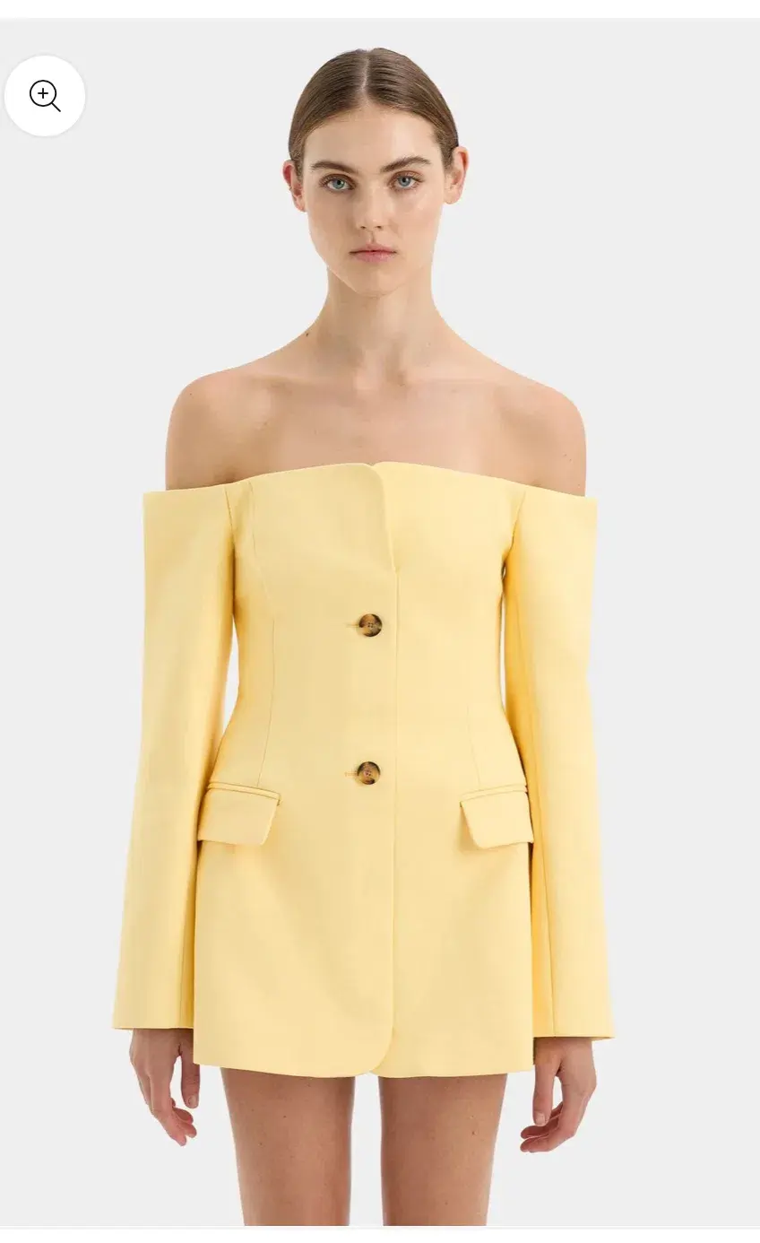 SIR Sandrine Tailored dress yellow size 12 - Image 1