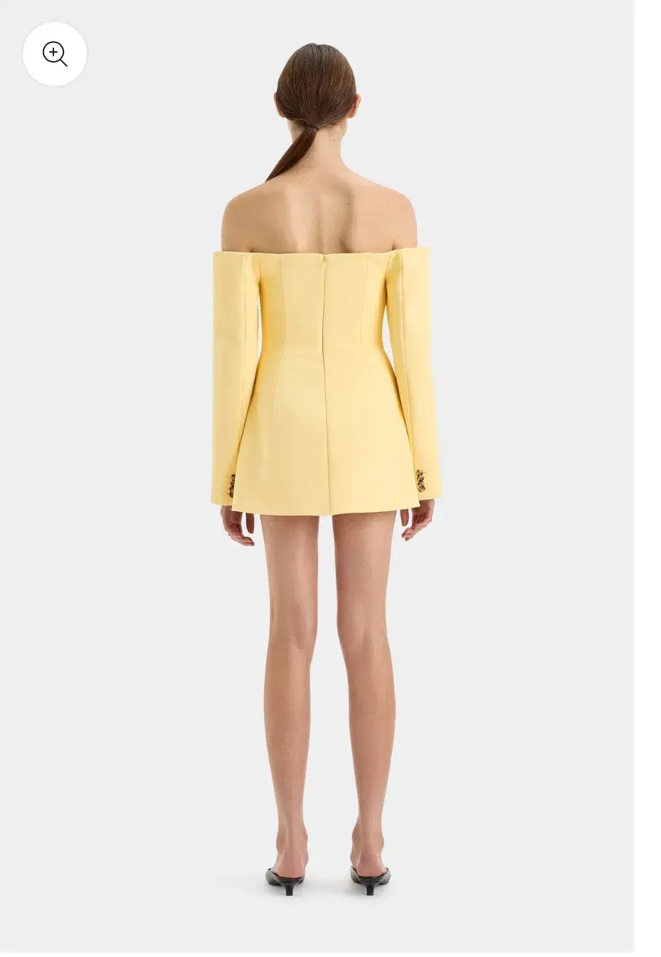 SIR Sandrine Tailored dress yellow size 12 - Image 2