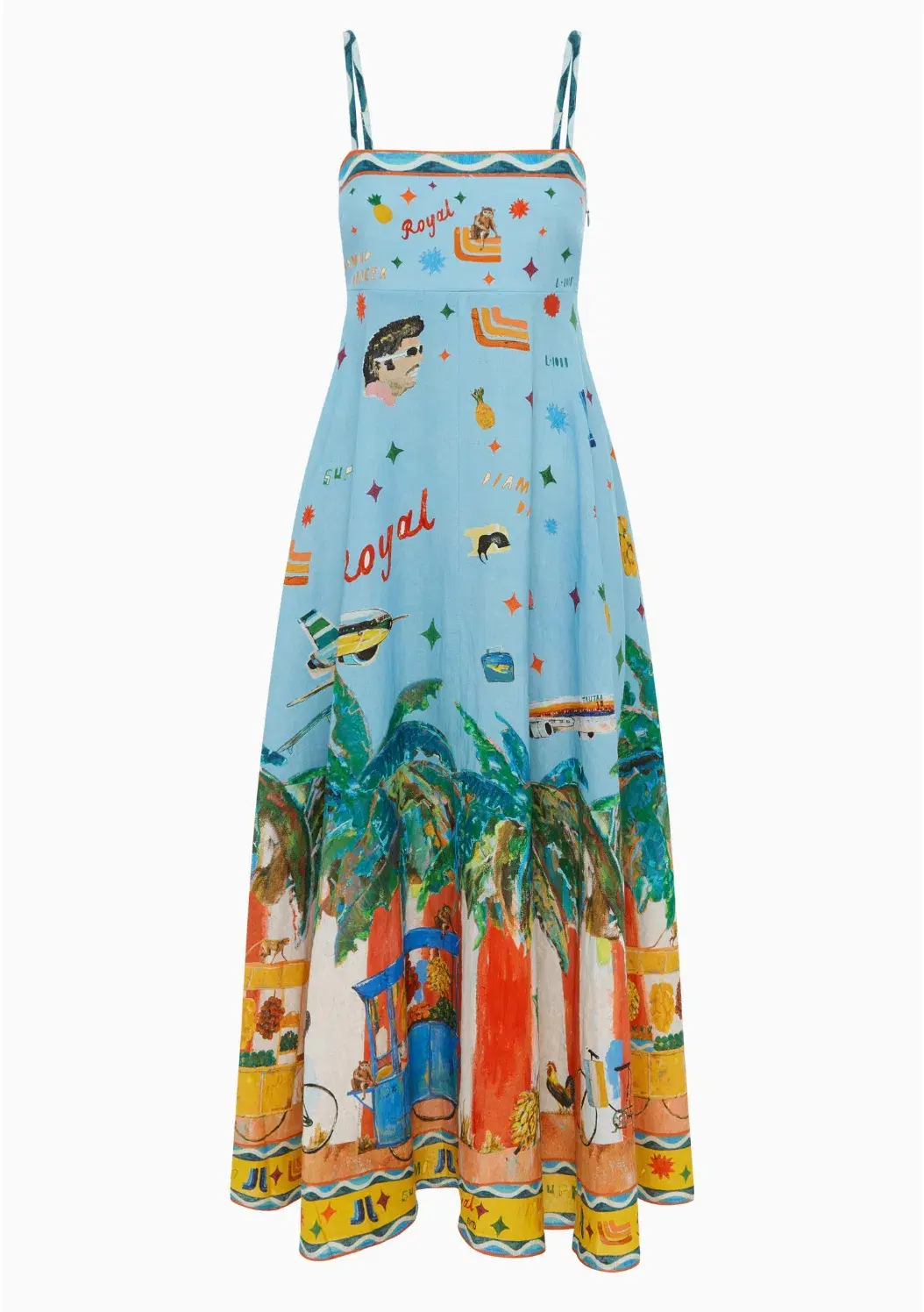 Alemais All Aboard Sundress Multi Size 8 - Image 5