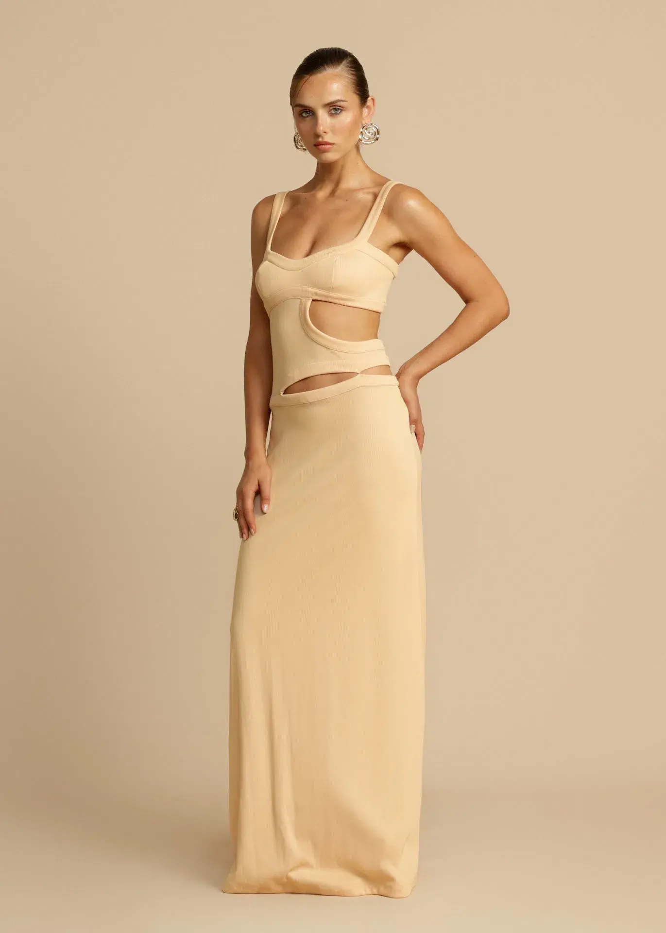 Arcina Ori Jetta Dress in Butter Size 6 - Image 2