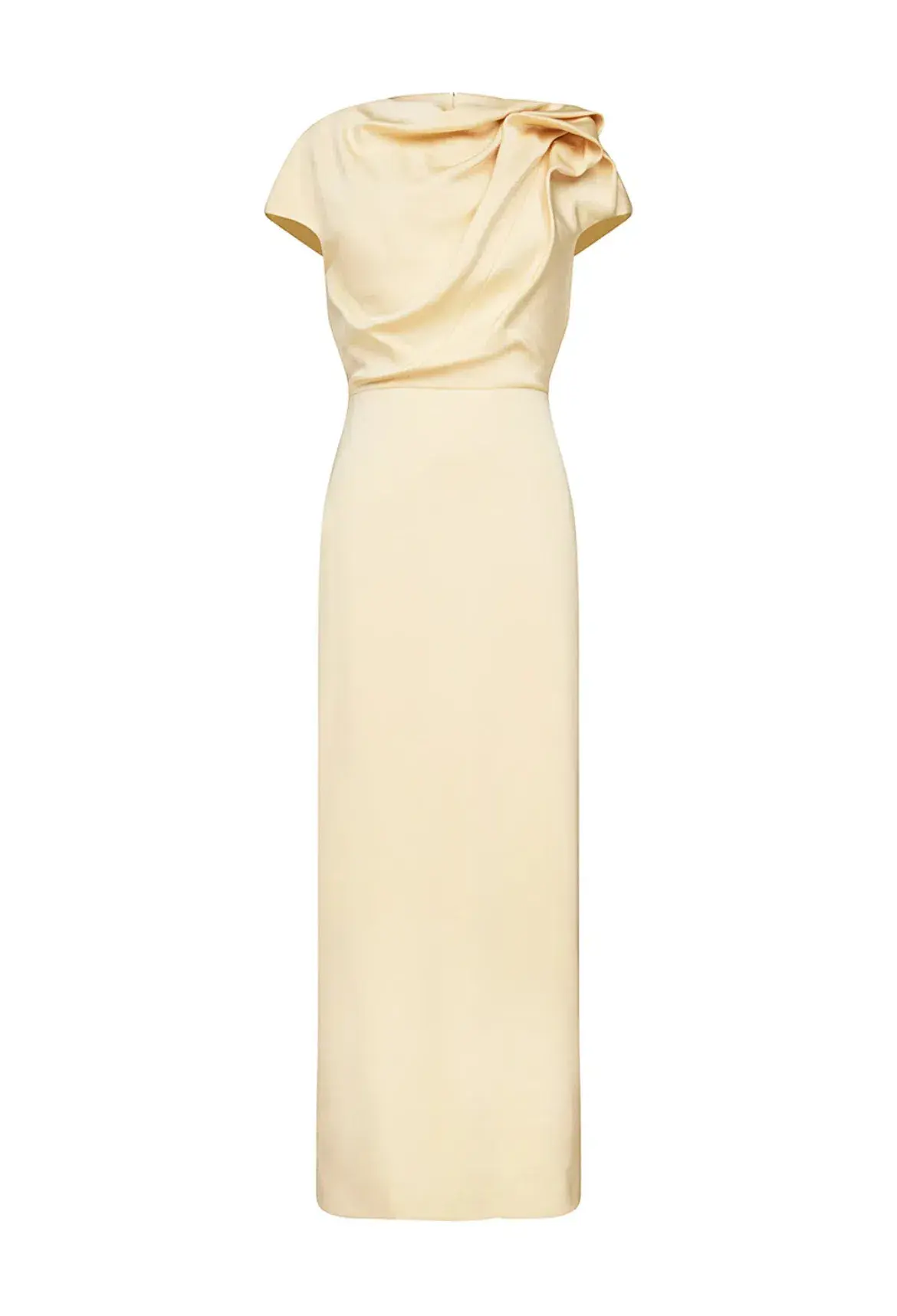 Manning Cartell Grand Illusion Maxi Gown Butter Size 10 - Image 5
