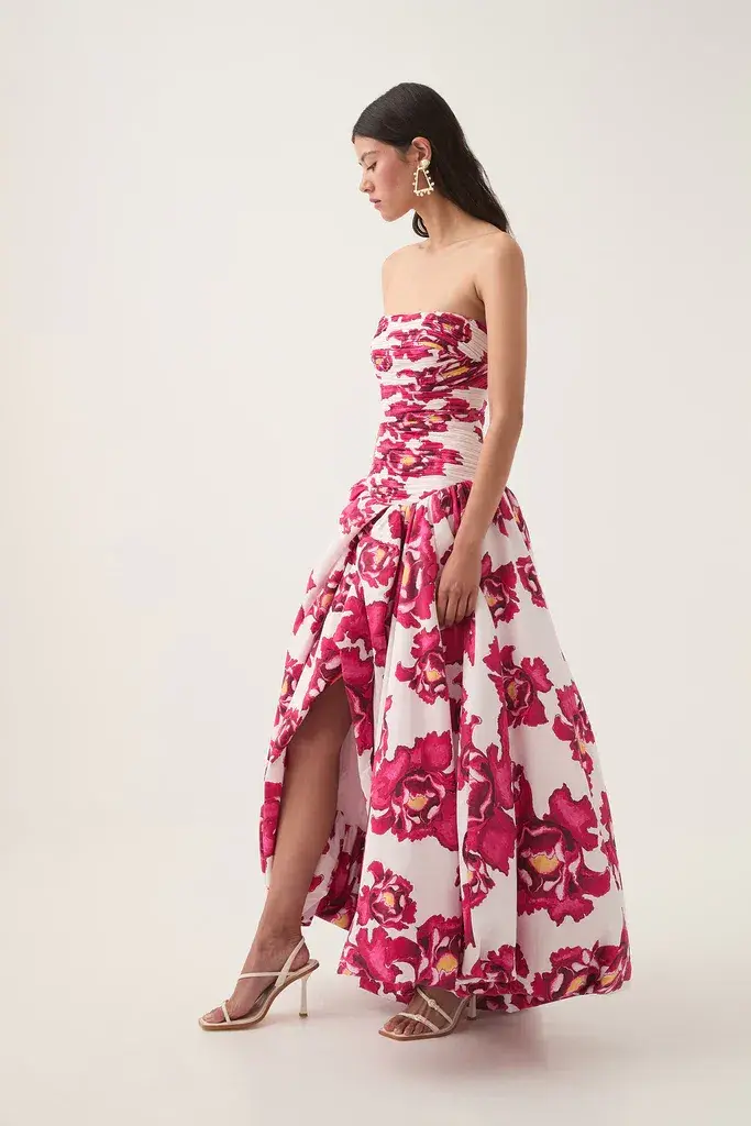 Aje Behold Maxi Dress in Boldly Blooming Size 14 - Image 2