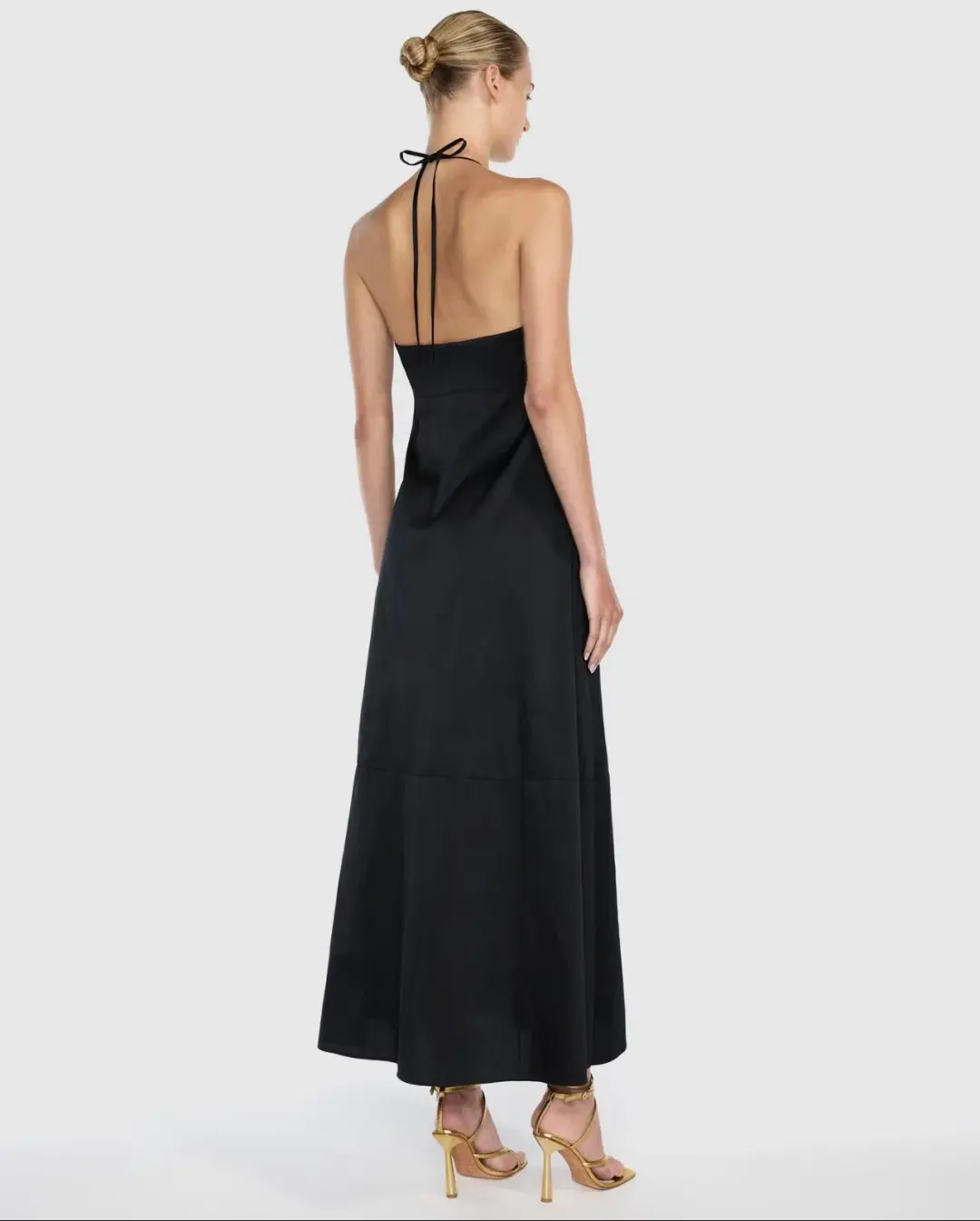 Manning Cartell Heart Lines Trapeze Maxi Dress - Black - Size 8  for rent on The Volte - main image
