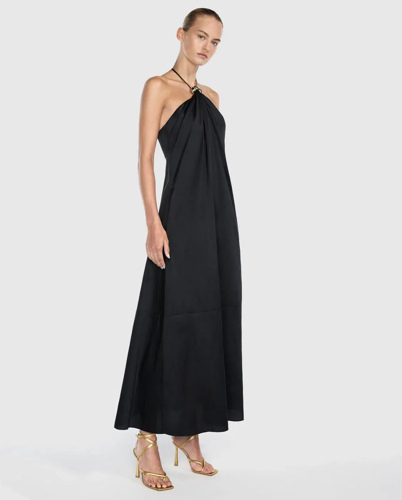 Manning Cartell Heart Lines Trapeze Maxi Dress - Black - Size 8  - Image 2