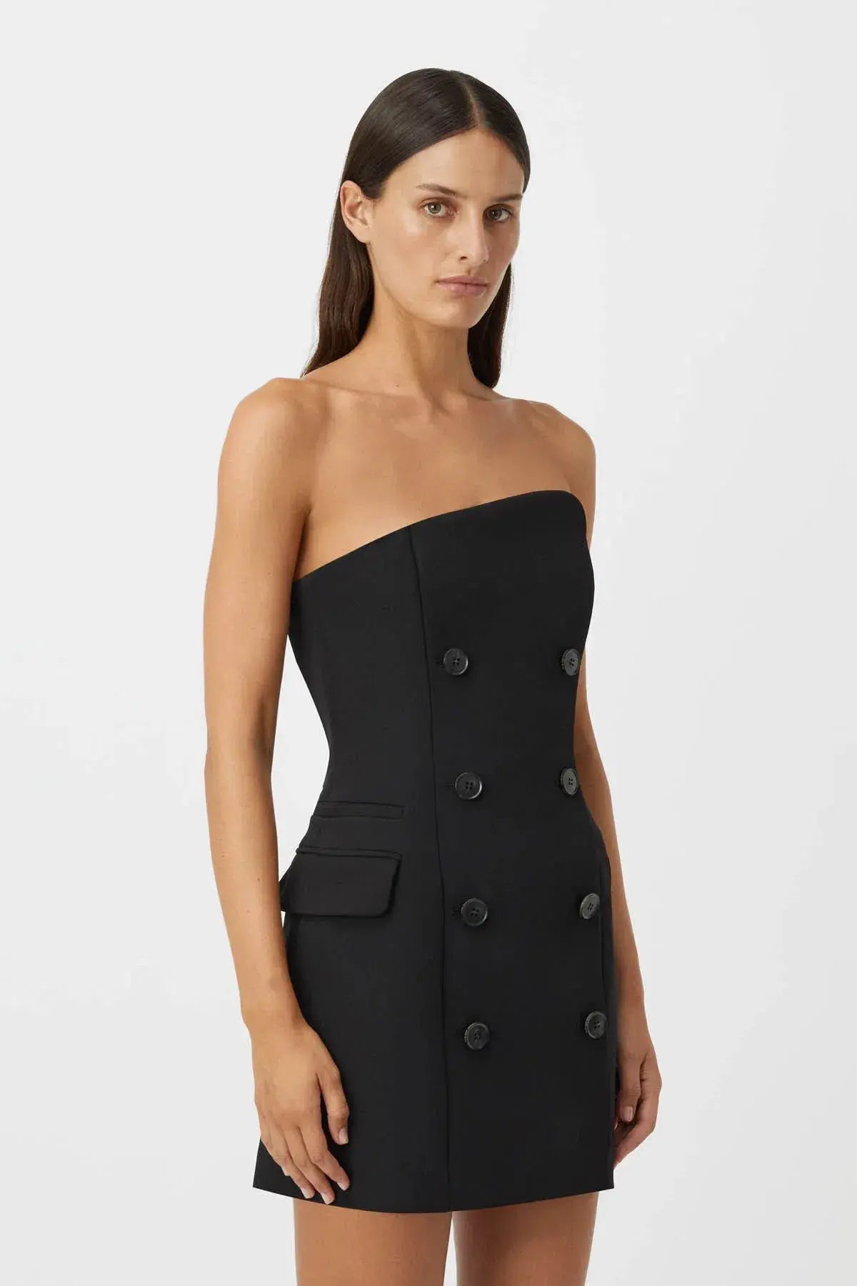 Camilla & Marc Izola Mini Dress Black Size 6 - Image 4