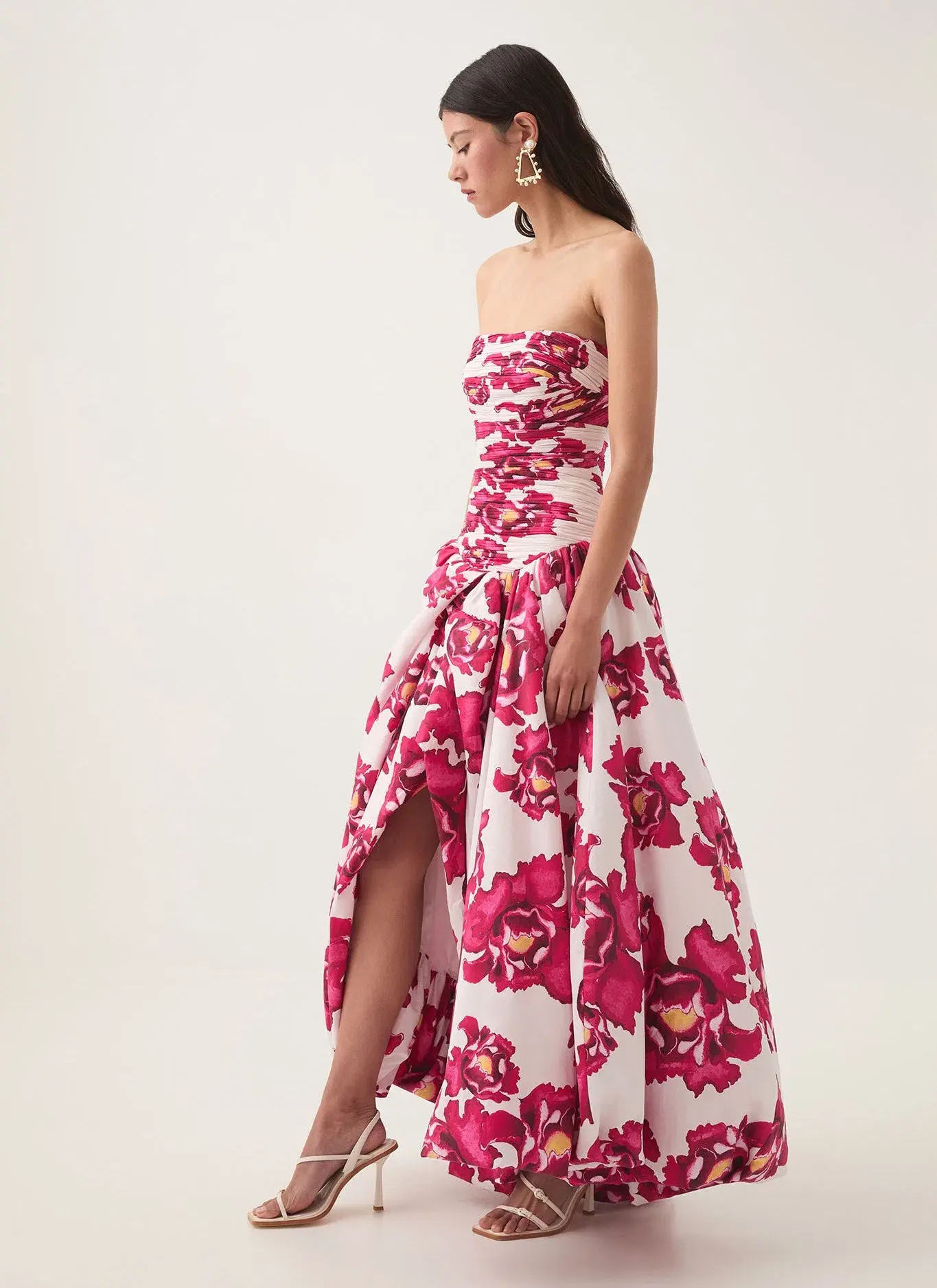 Aje Behold Maxi Dress in Boldly Blooming Size 8 - Image 1