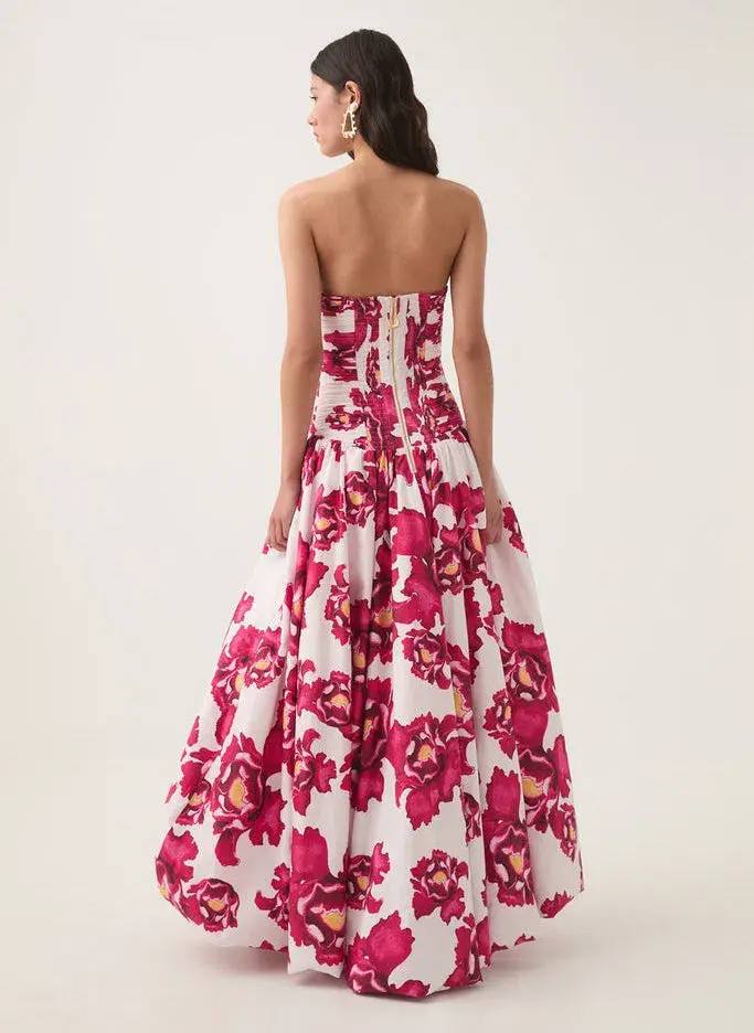 Aje Behold Maxi Dress in Boldly Blooming Size 10 - Image 3