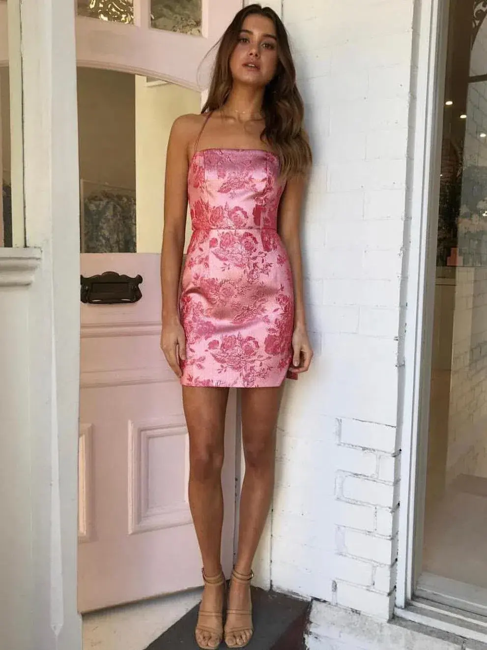 Manning Cartell Kyoto Calling Mini Dress Pink Size S / AU 8 - Image 1