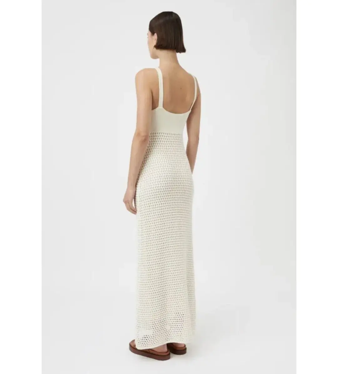 Camilla and Marc Lapis Midi Dress in Cream Size M/AU 12 for rent on The Volte - main image