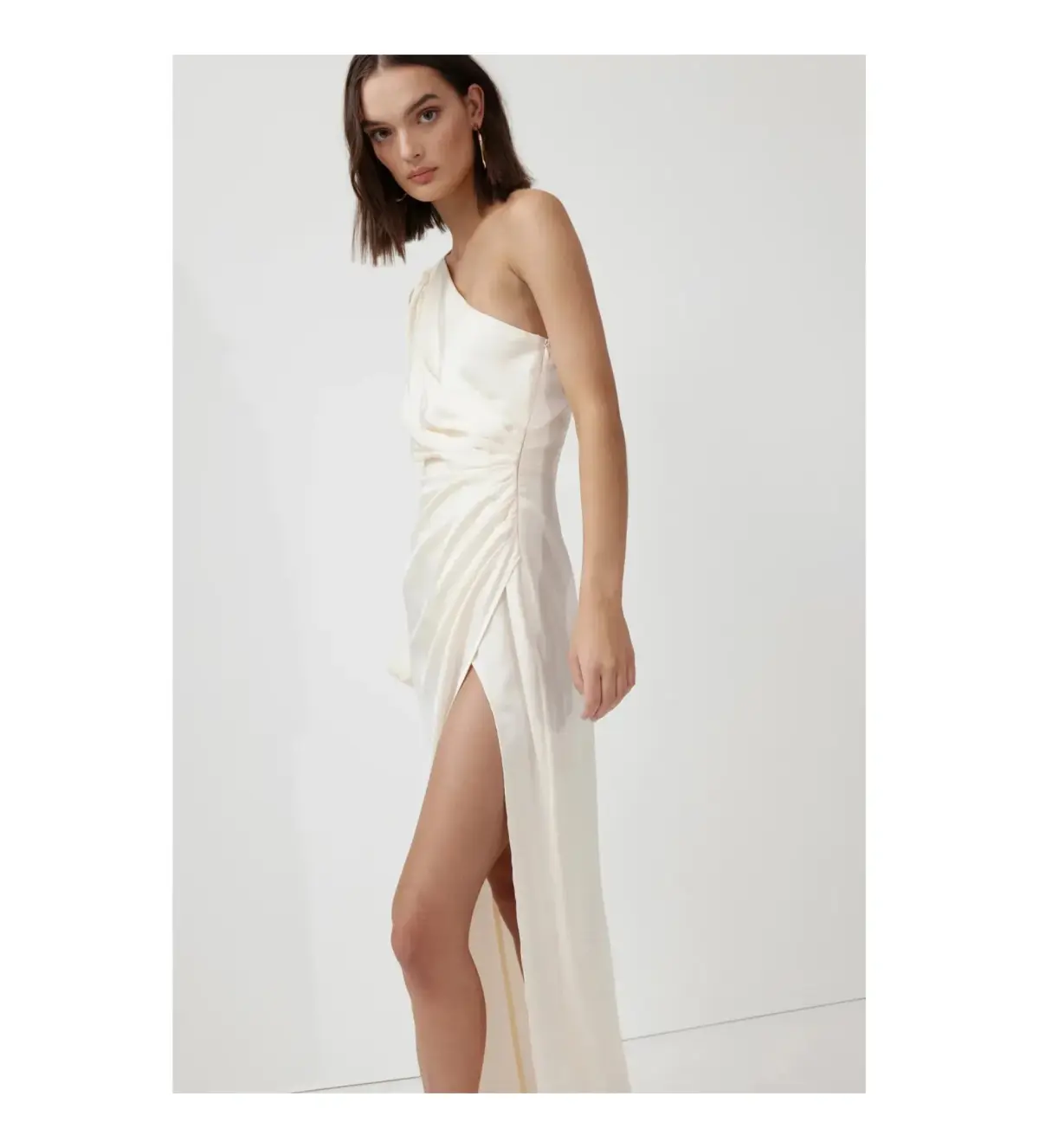 Lexi  Bloom Maxi Dress in Oyster Size AU 8 - Image 3