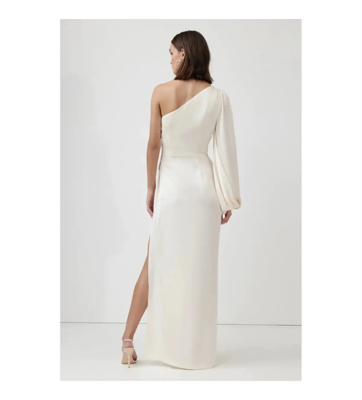 Lexi  Bloom Maxi Dress in Oyster Size AU 8 - Image 4