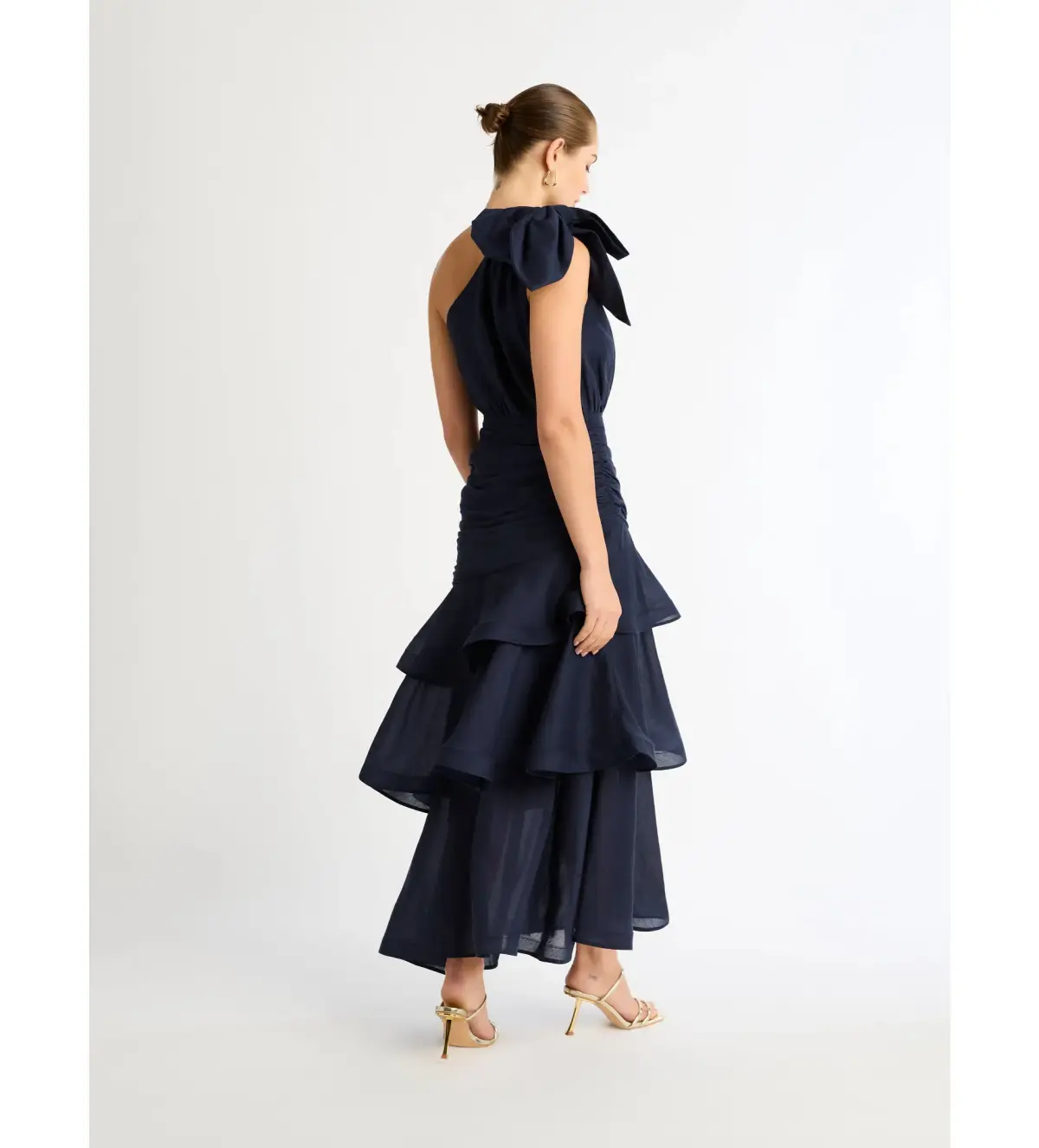 Sheike Casablanca Dress Navy Size AU 12 - Image 4