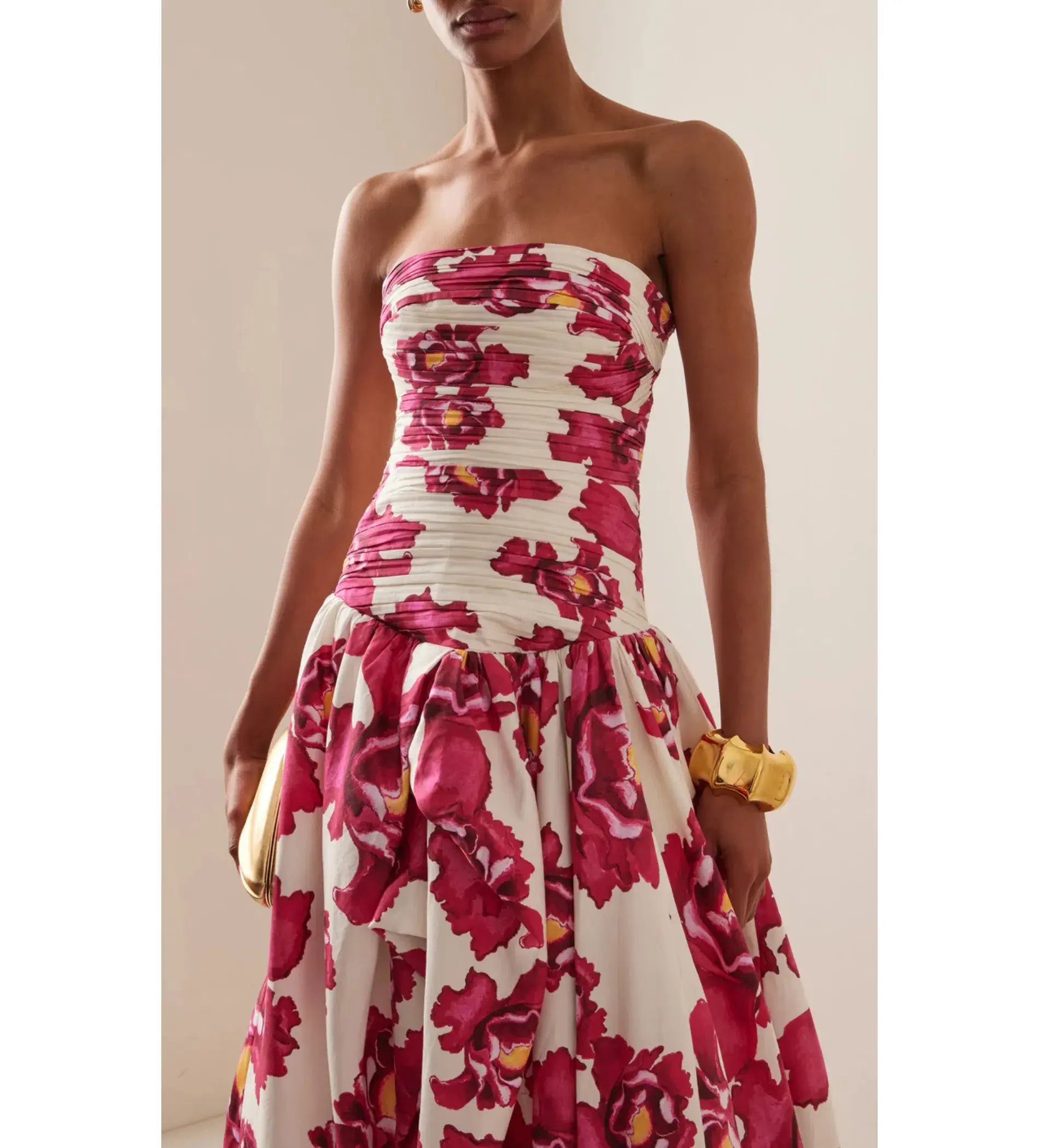 Aje Behold Maxi Dress in Boldly Blooming Size AU 6 - Image 3