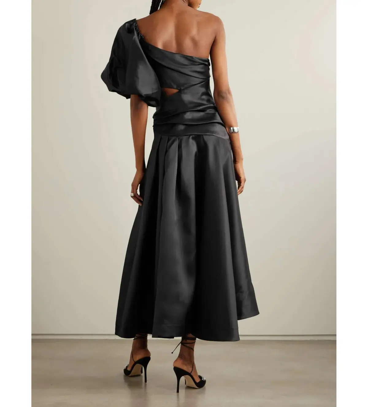 Alemais Regent Noir Gown Black Floral Size AU 16 - Image 3