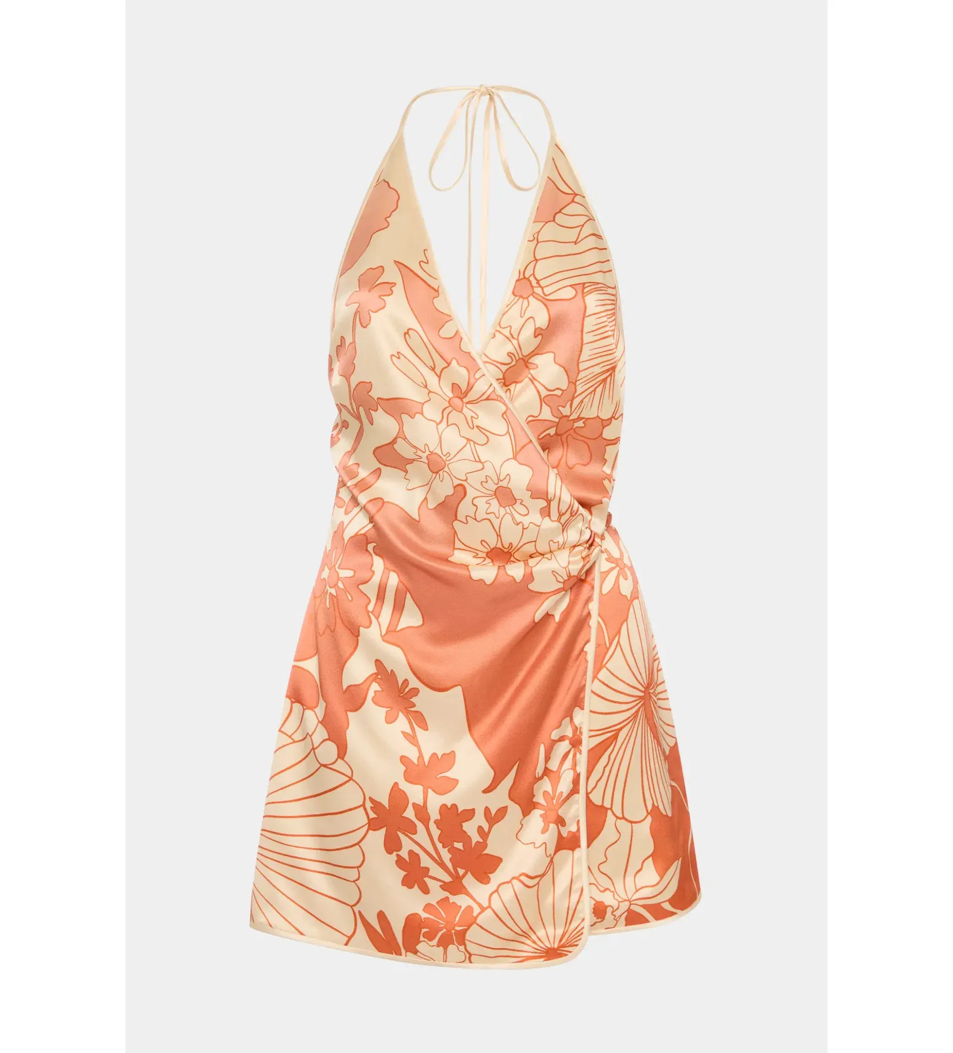 Sir The Label Como Twist Mini Dress in Paradiso Print Size AU 6 - Image 6