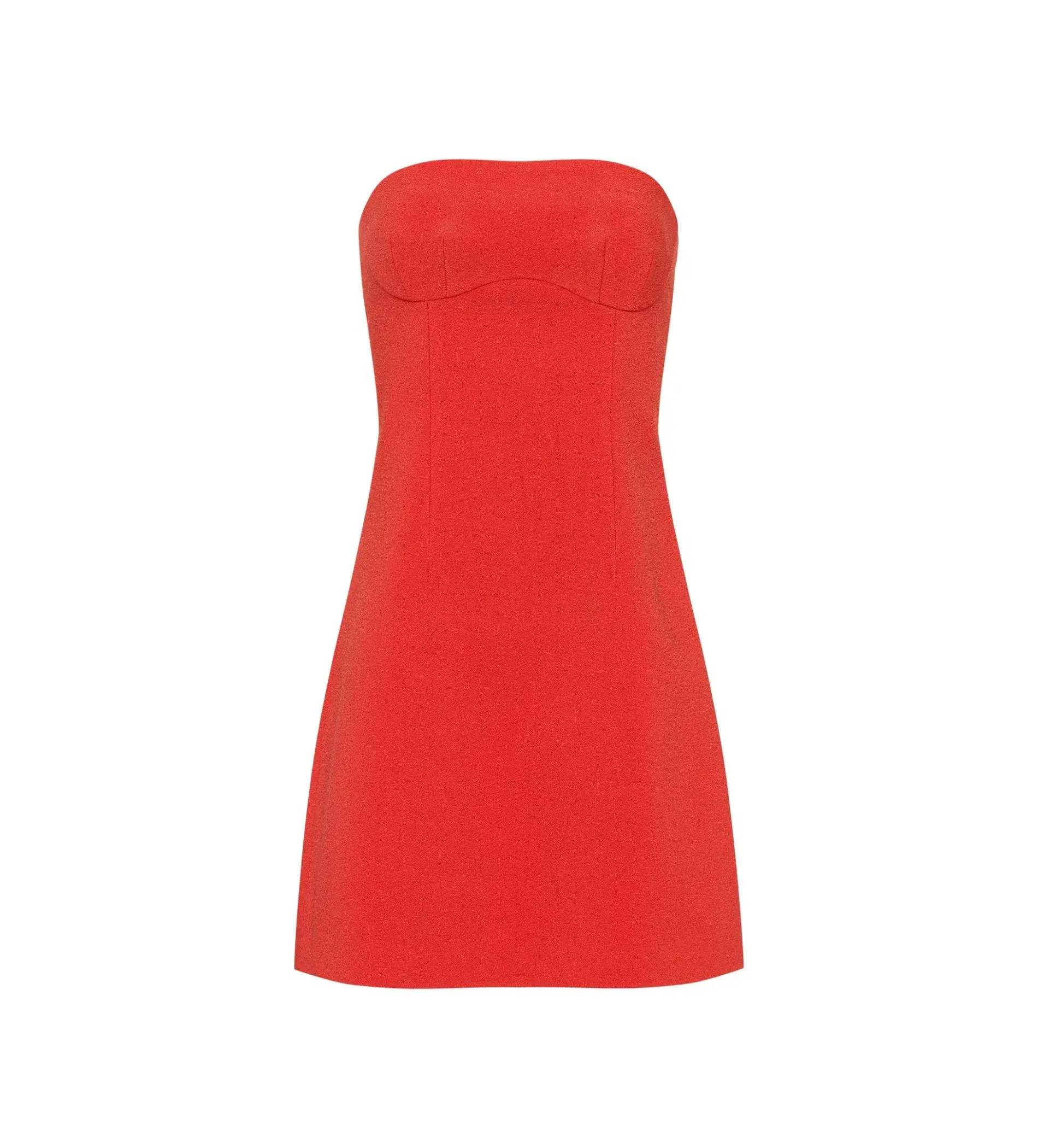 Sir The Label Spoerri Sculpted Mini Dress Red Size AU 6 - Image 6