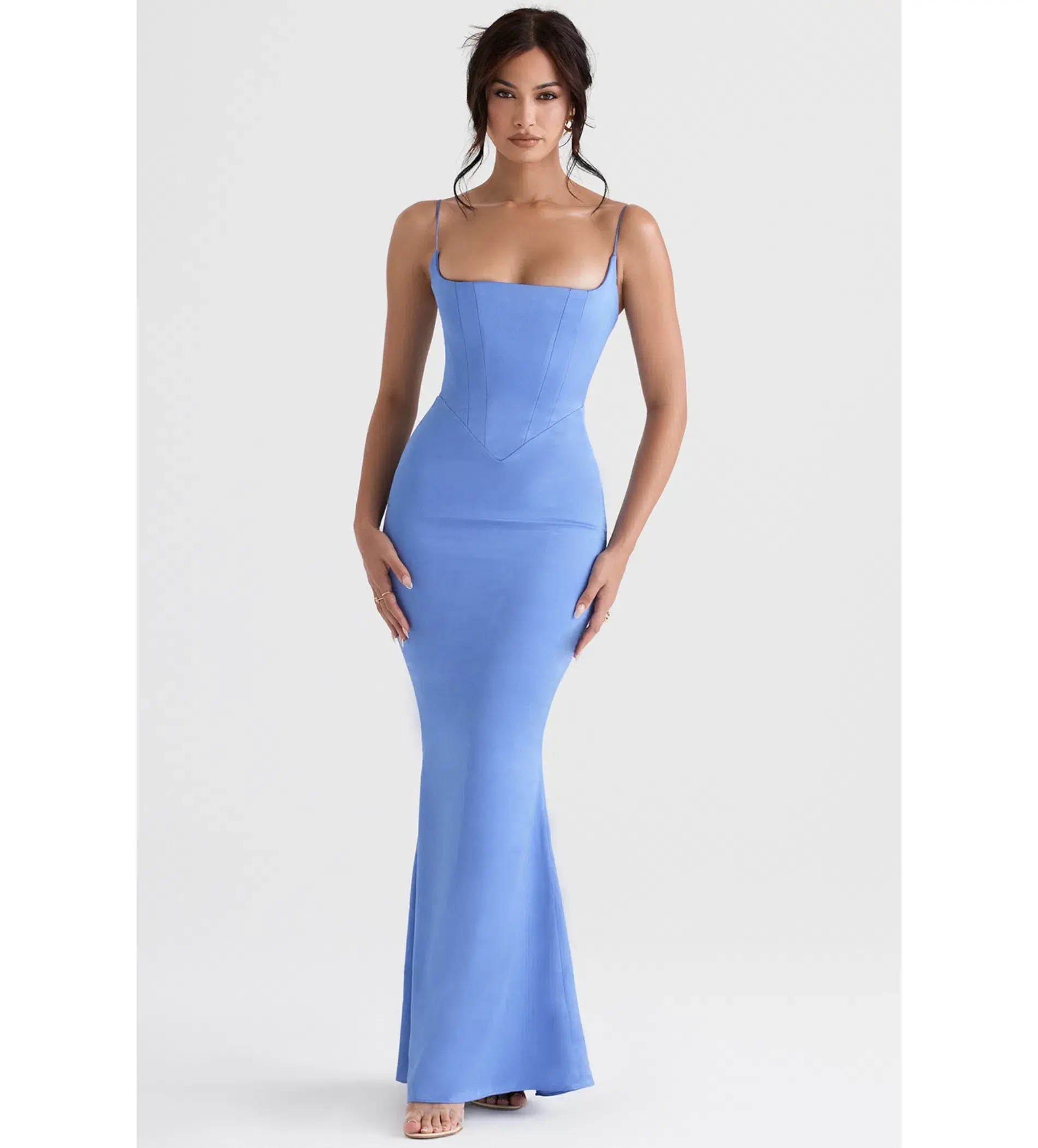 House of CB Olivette Dress in Periwinkle Size XS/Au 6 - Image 3