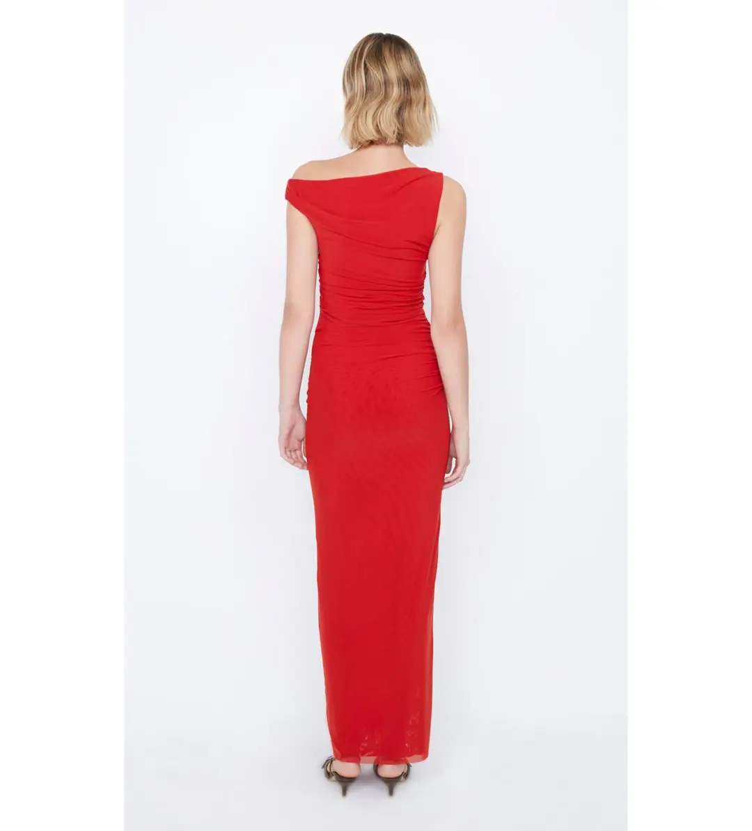 Bec & Bridge Sania Asym Dress Rouge Size 10  for rent on The Volte - main image