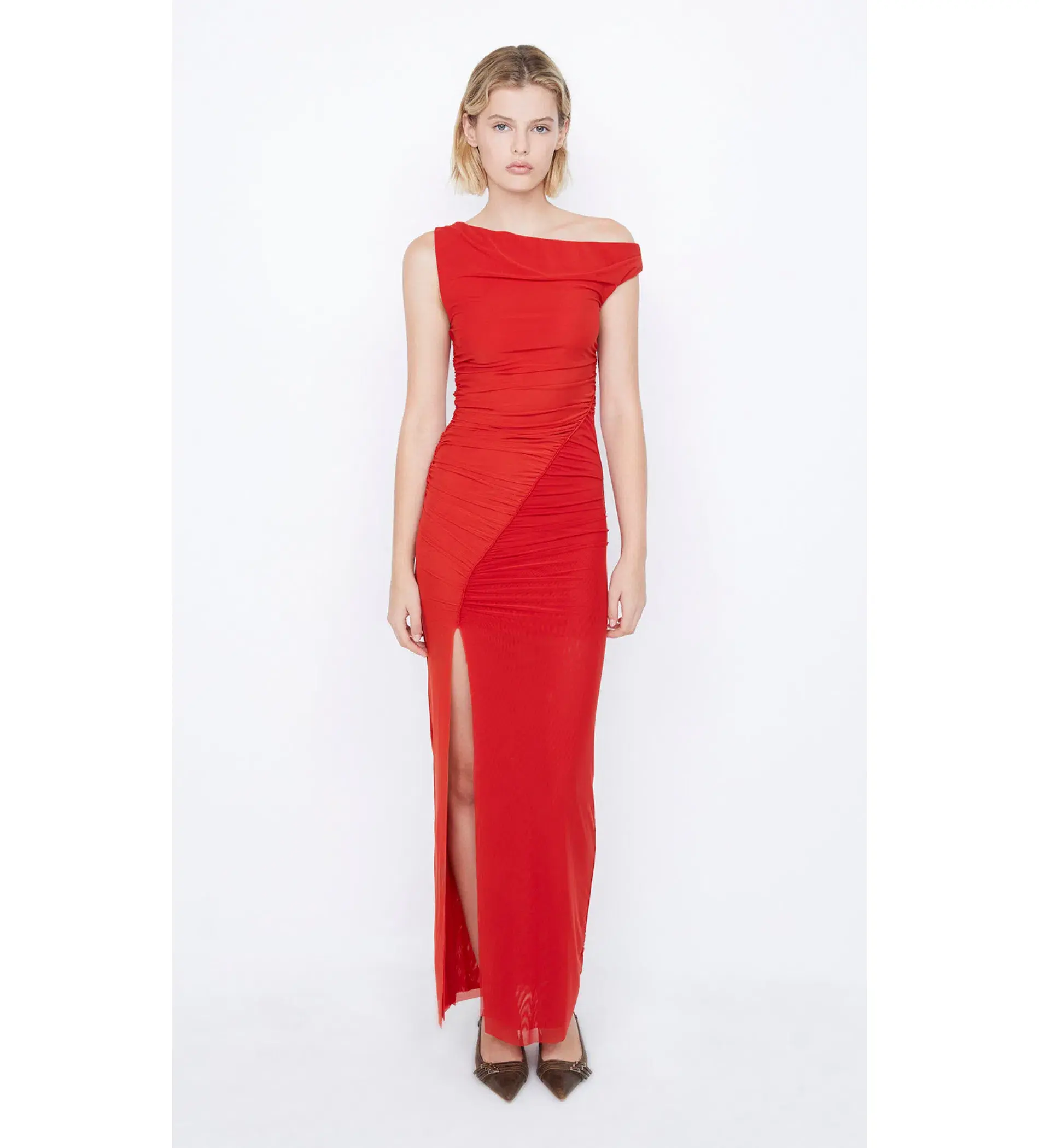 Bec & Bridge Sania Asym Dress Rouge Size 10  - Image 1