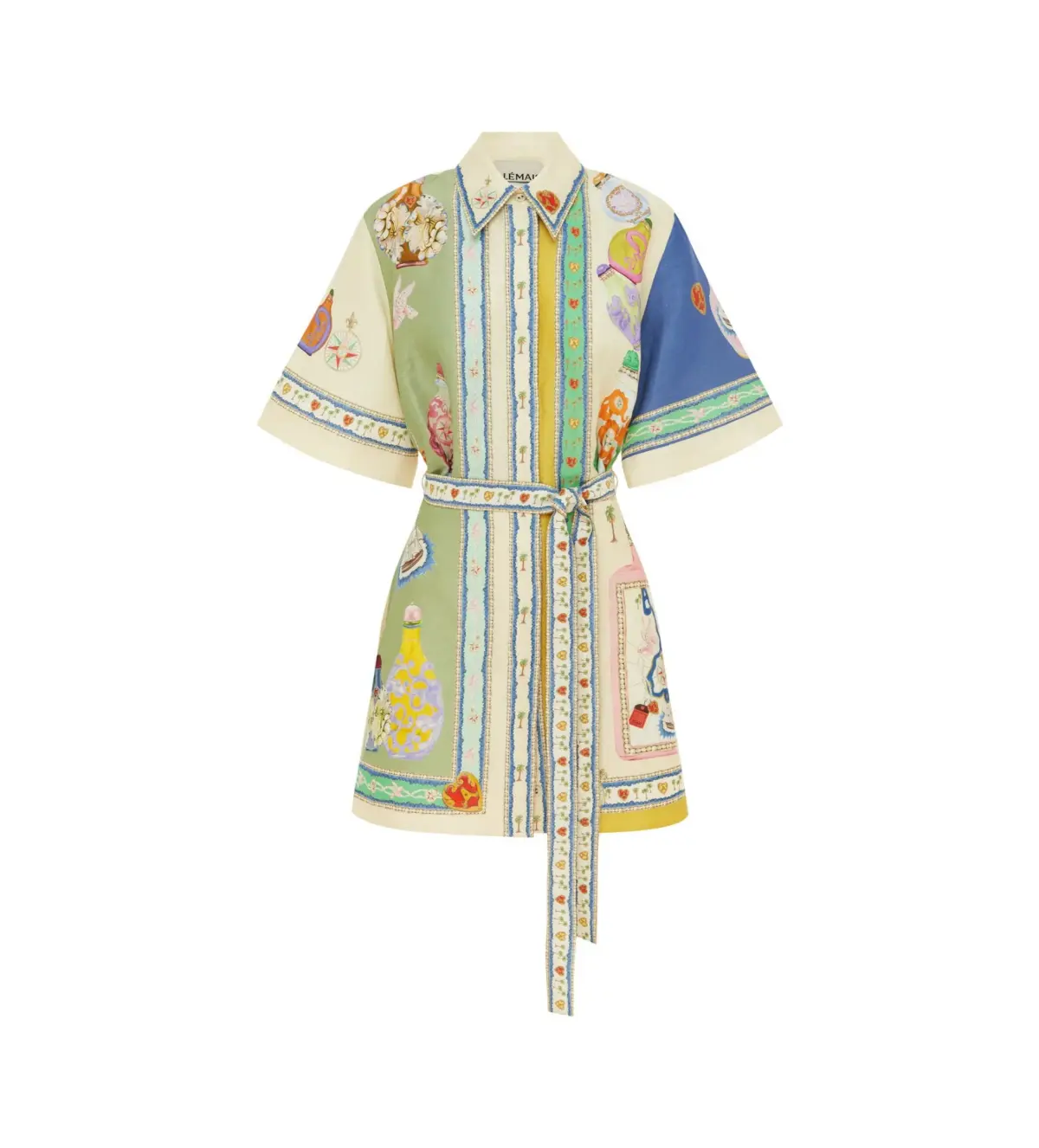 Alemais Elixir Mini Dress Print Size 6  - Image 3