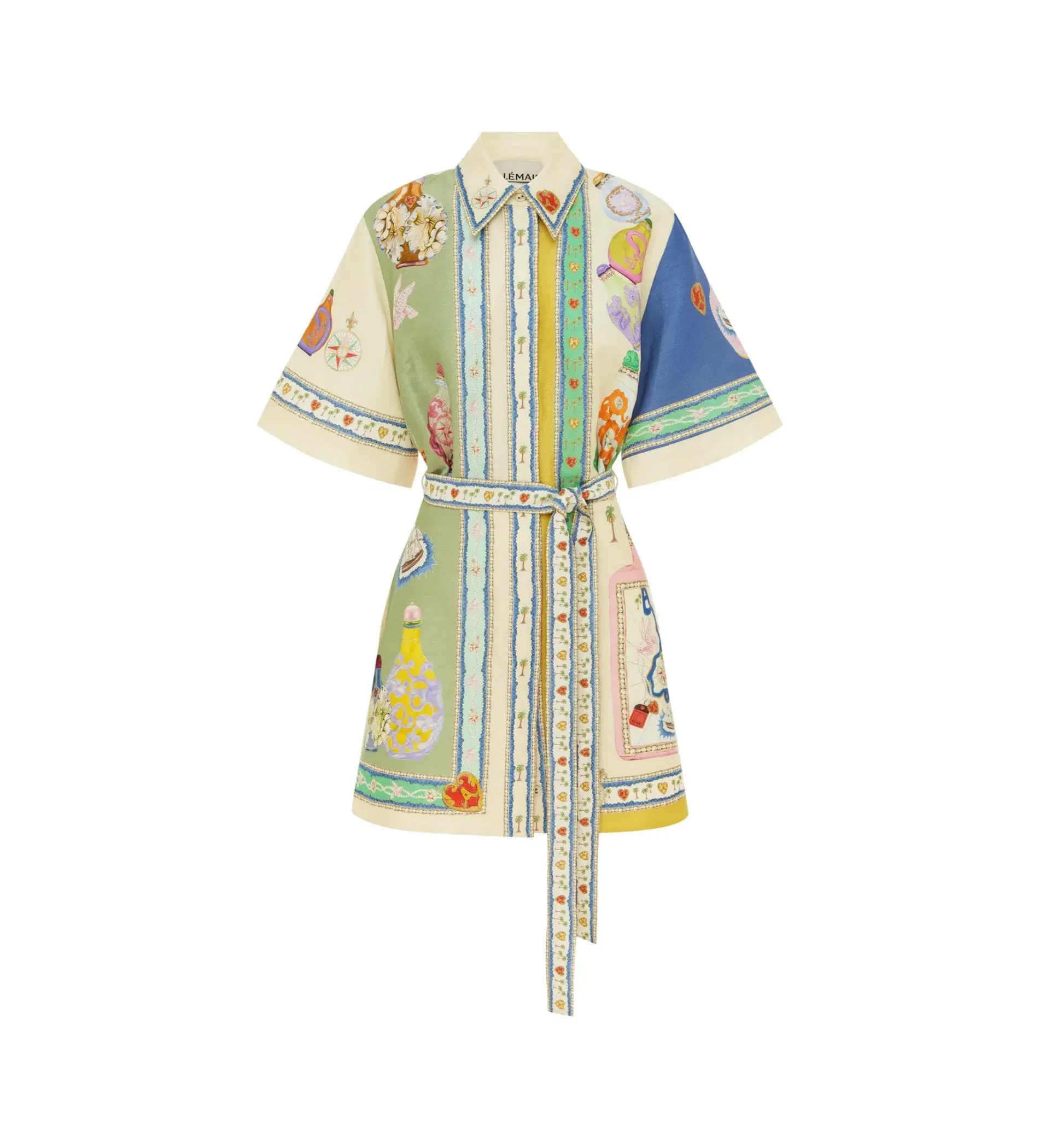 Alemais Elixir Mini Dress Print Size 6  - Image 3