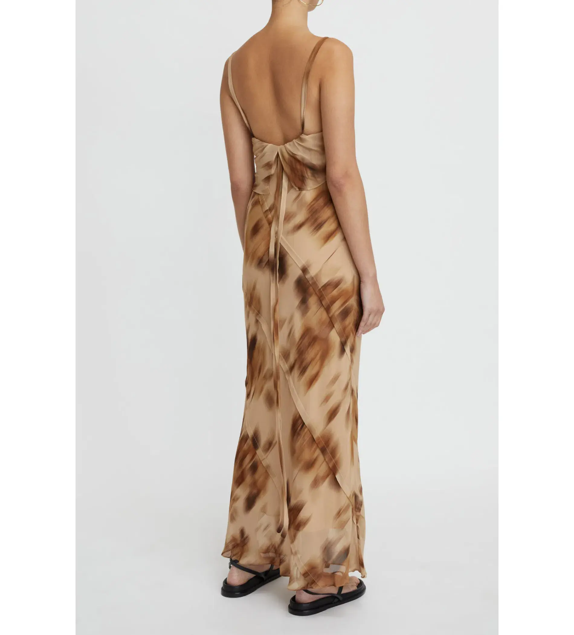 Lee Mathews The Lori Dress Hazlenut Size 8  - Image 2