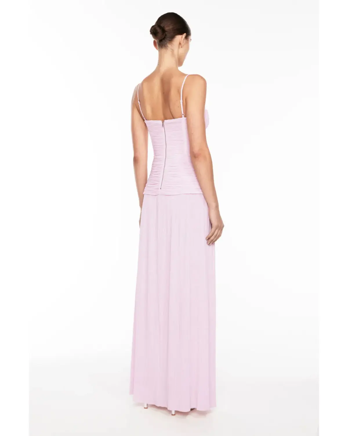 Manning Cartell Double Time Pleat Dress in Hydrangea Pink Size AU 10 - Image 3