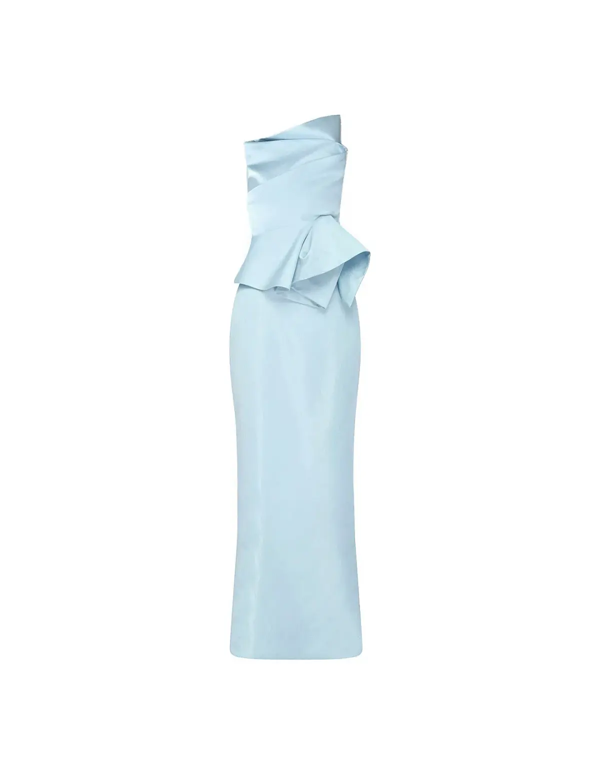 Carla Zampatti Sabrina Gown Ice Blue Size 10 - Image 6