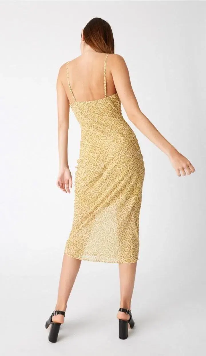 Third Form Rumba Slip Dress Print Size 10 - Image 4