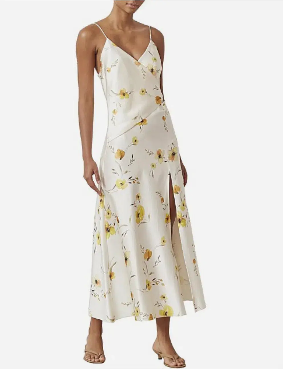 Bec & Bridge Colette Midi Wrap Dress Floral Size 8 - Image 2