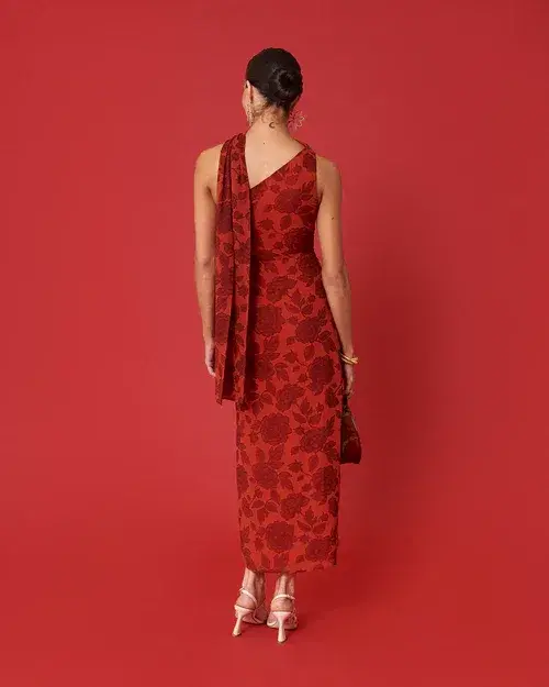 Lady Pipa Sidonia Dress Red Size XXL / AU 16 - Image 2