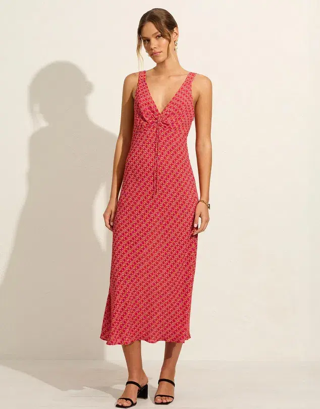 Auguste The Label Melodie Midi Dress Floral Size AU 12 - Image 1