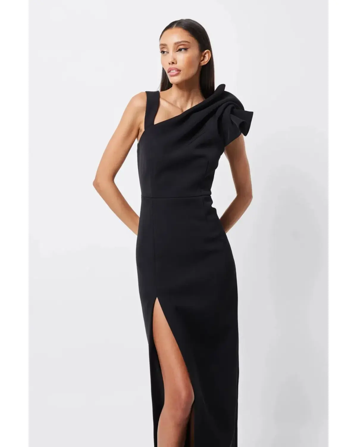 Mossman Infatuation Maxi Dress Black Size AU 6 - Image 3