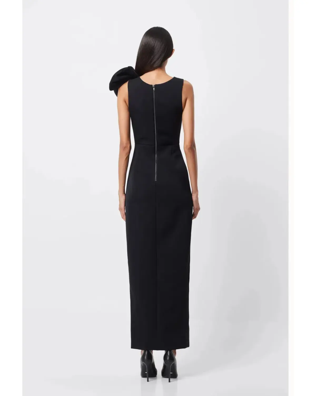 Mossman Infatuation Maxi Dress Black Size AU 6 - Image 4