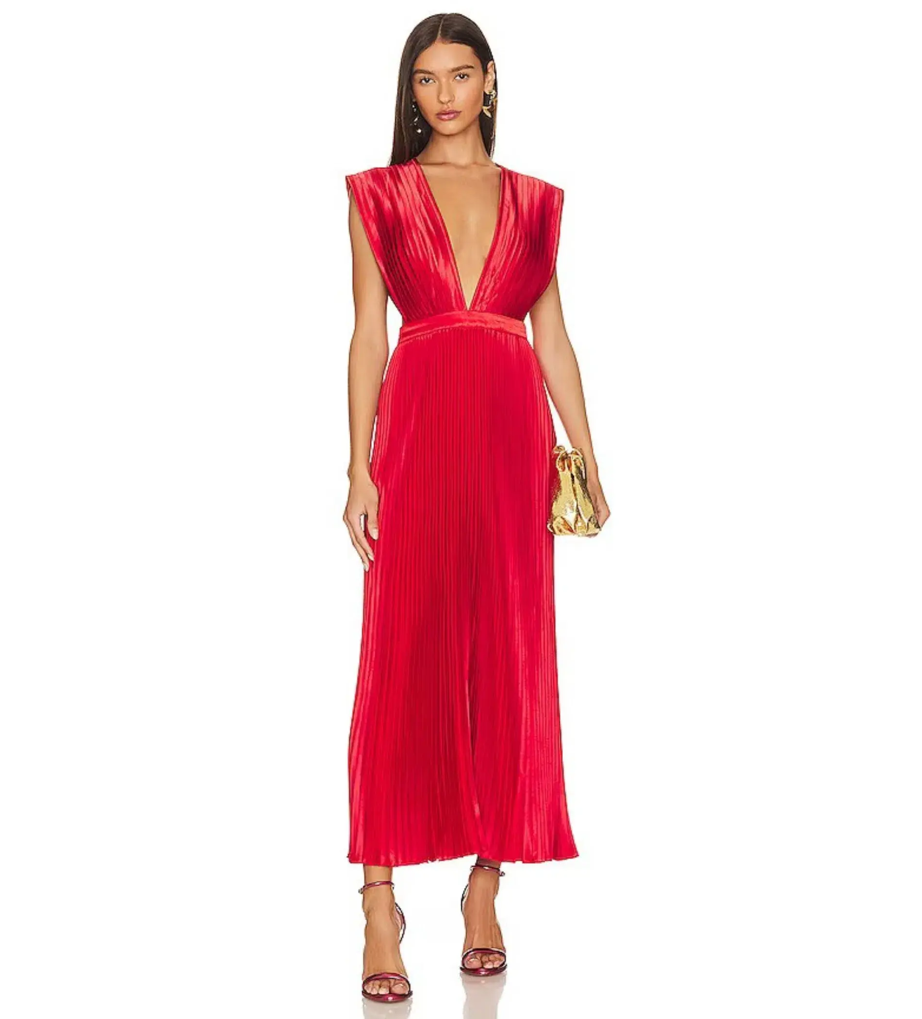 L'idee Gala Gown Red Size 6 - Image 1