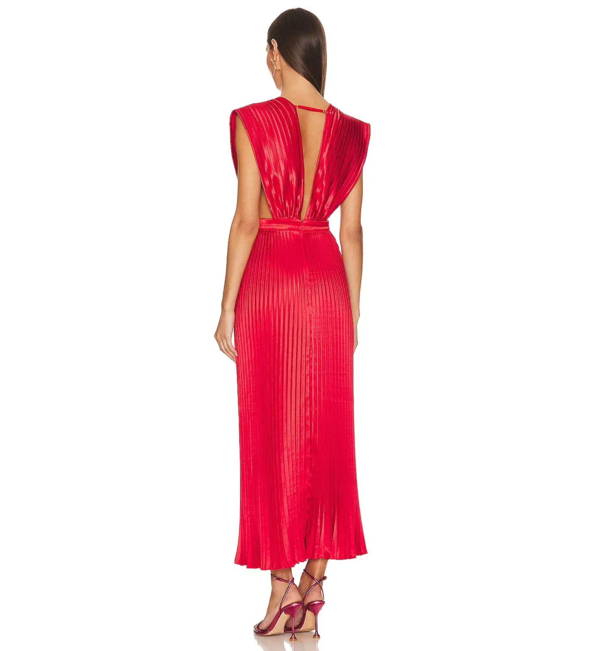 L'idee Gala Gown Red Size 6 - Image 2