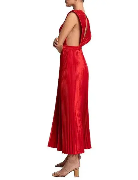 L'idee Gala Gown Red Size 6 - Image 3