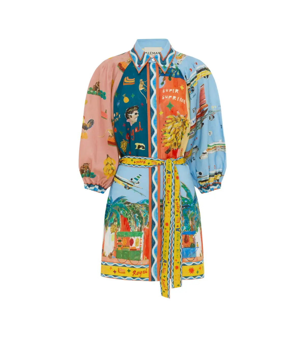Alemais  All Aboard Mini Dress  Size 12 - Image 3