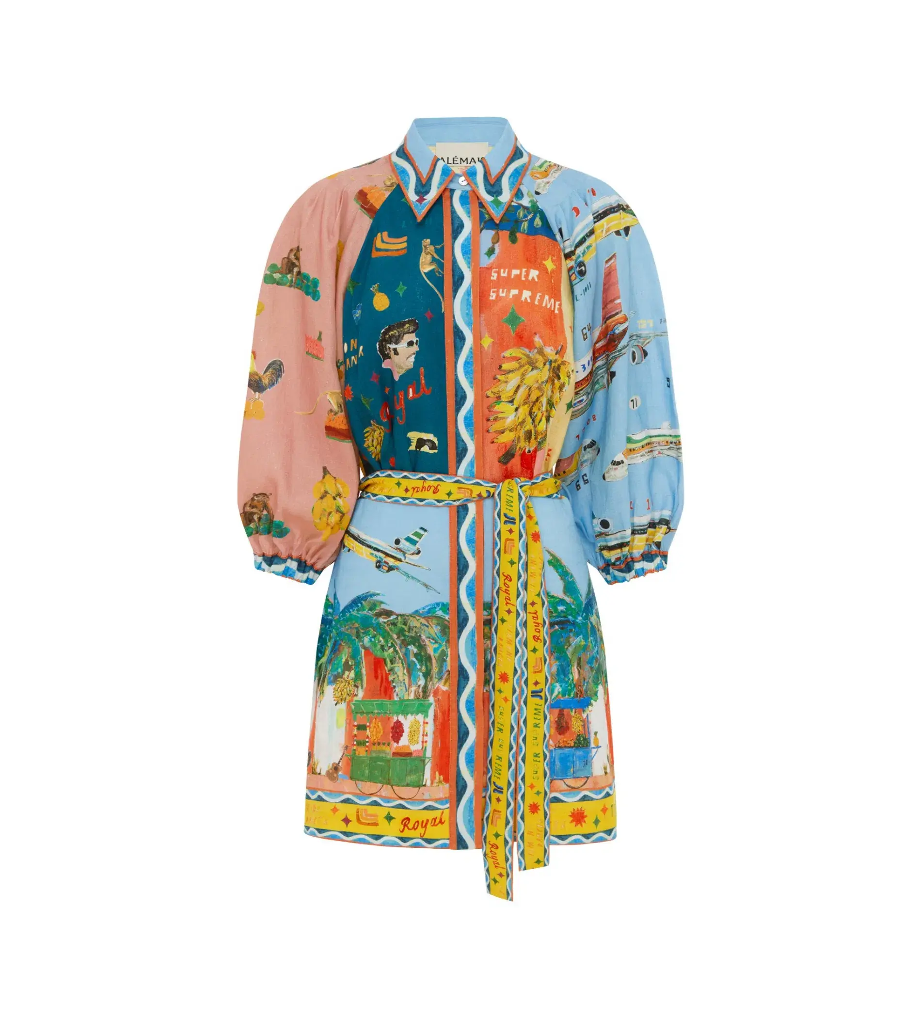 Alemais  All Aboard Mini Dress  Size 12 - Image 3