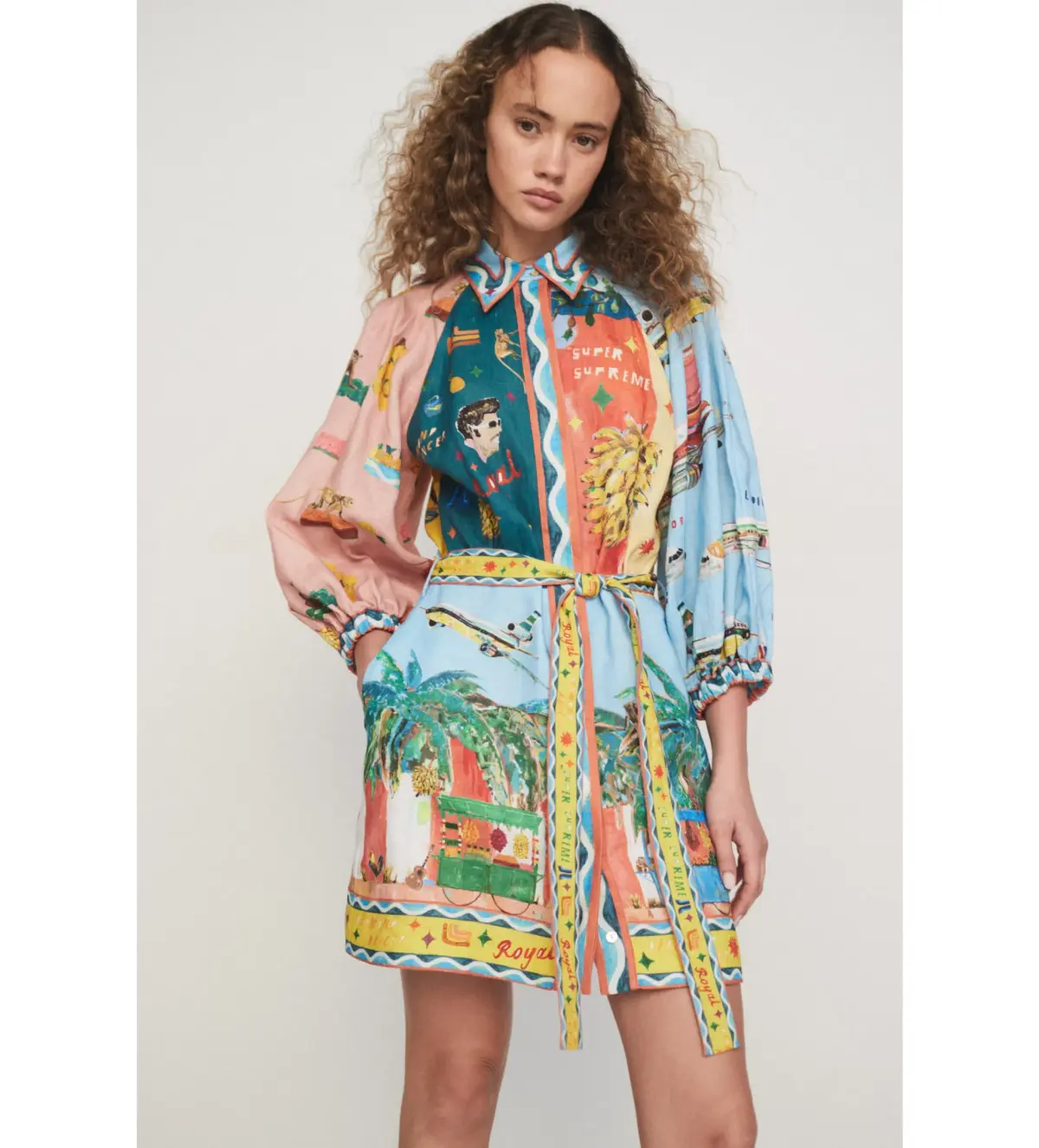Alemais  All Aboard Mini Dress  Size 12 - Image 2