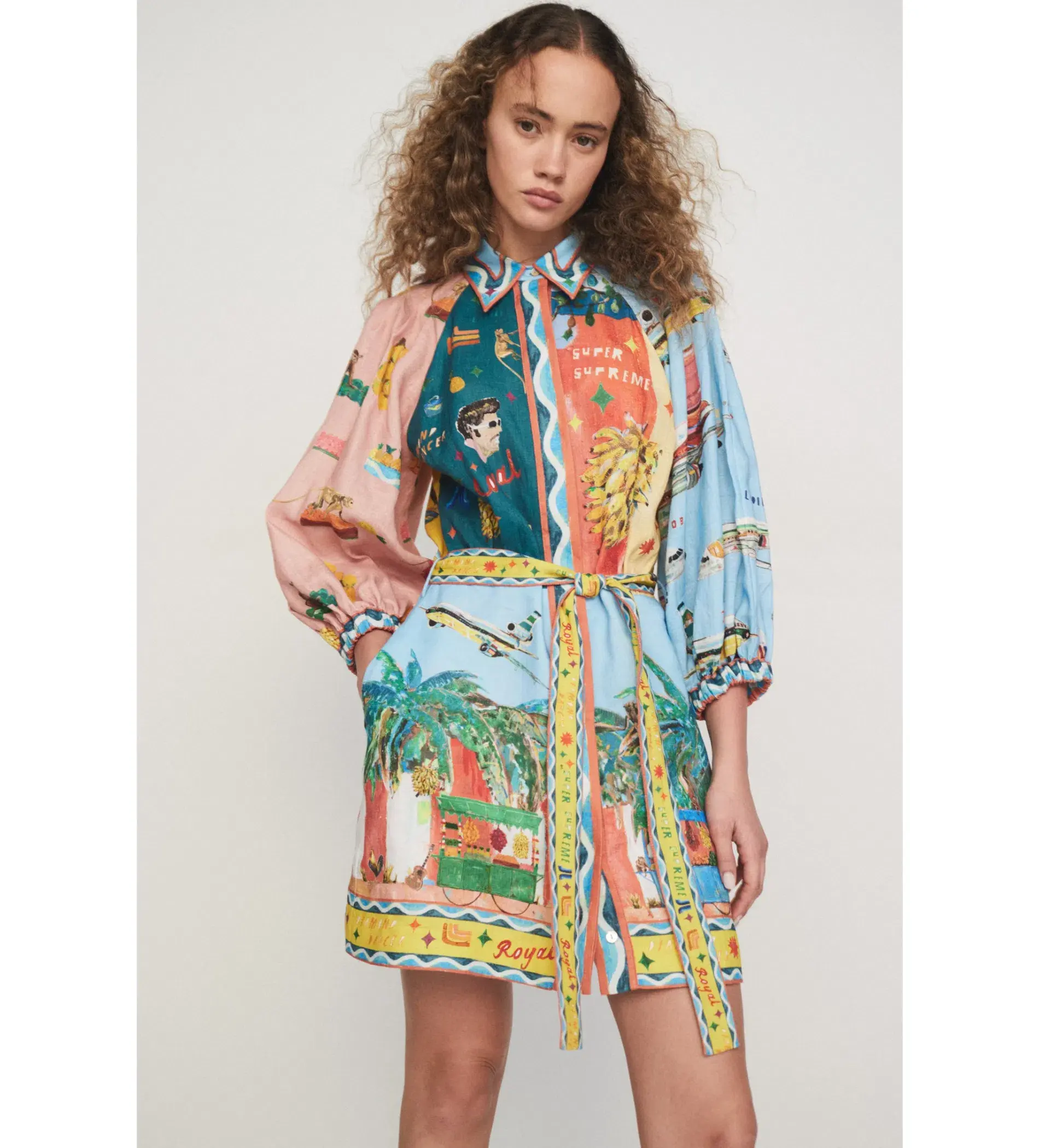 Alemais  All Aboard Mini Dress  Size 12 - Image 2