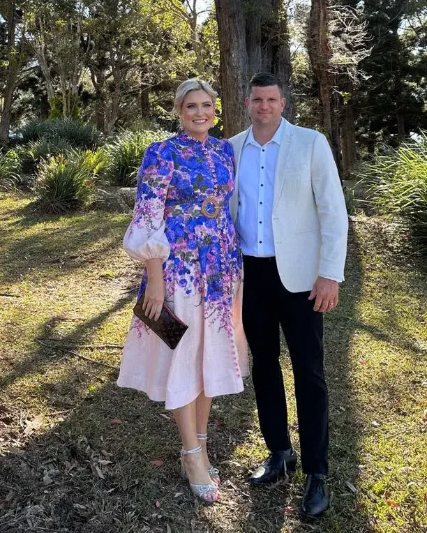 Zimmermann The High Tide Buttoned Midi Dress in Purple Ikat Floral Size 3/AU 14 - Image 1