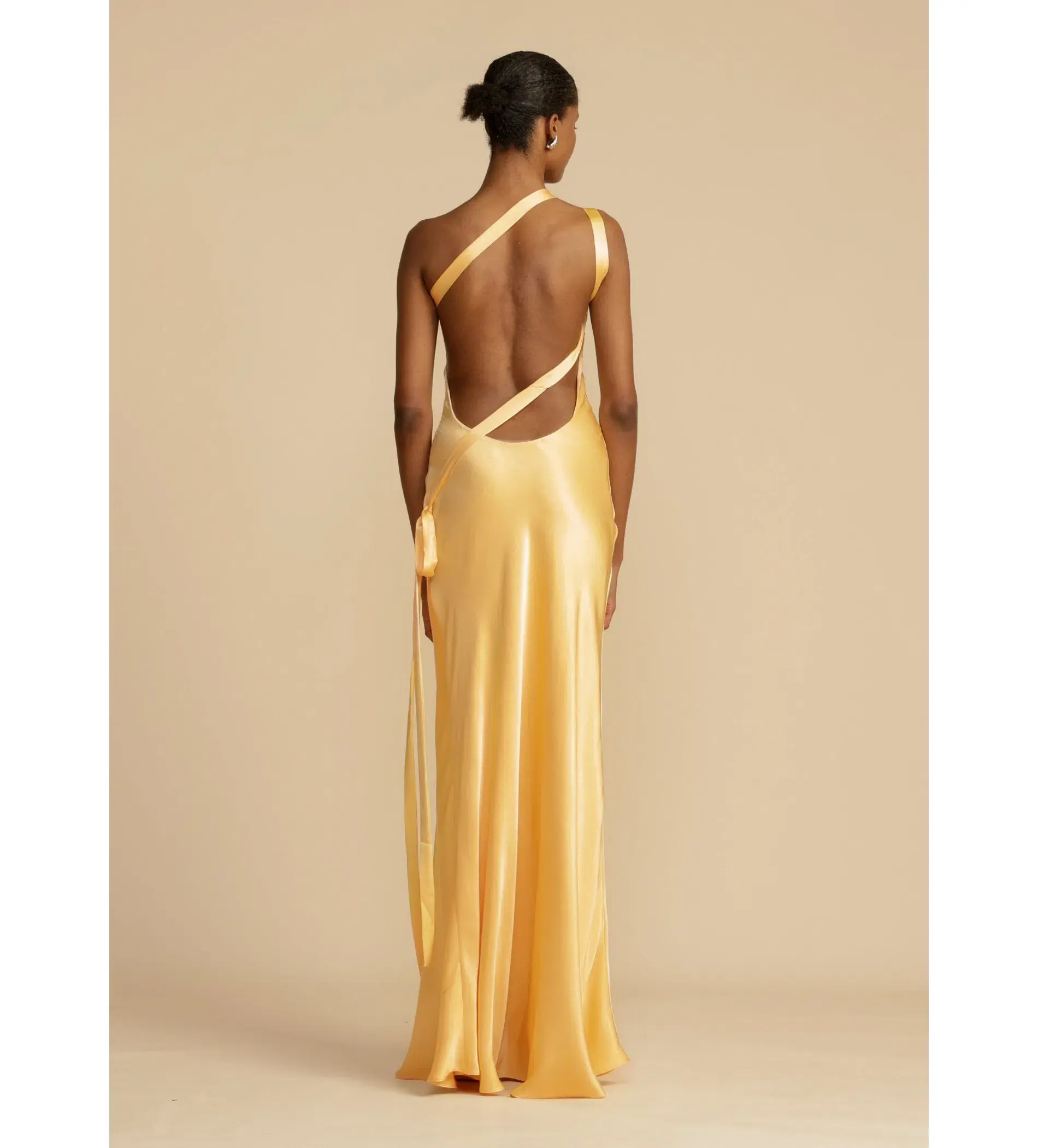 Arcina Ori Monique Dress Rich Yellow Hue Size 8  - Image 2