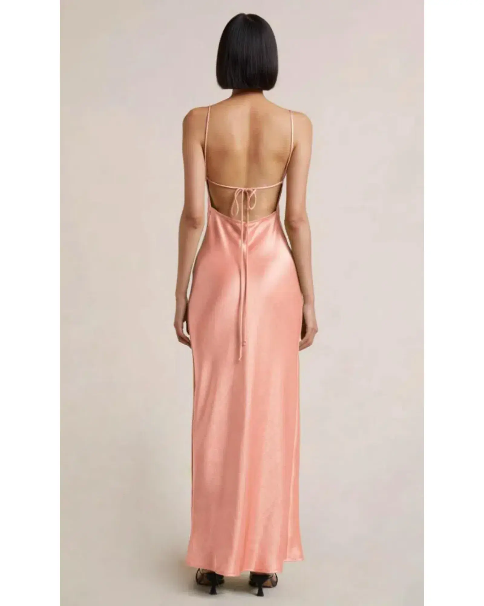 Bec & Bridge Dreamer Tie Dress in Coral Size AU 6 - Image 2