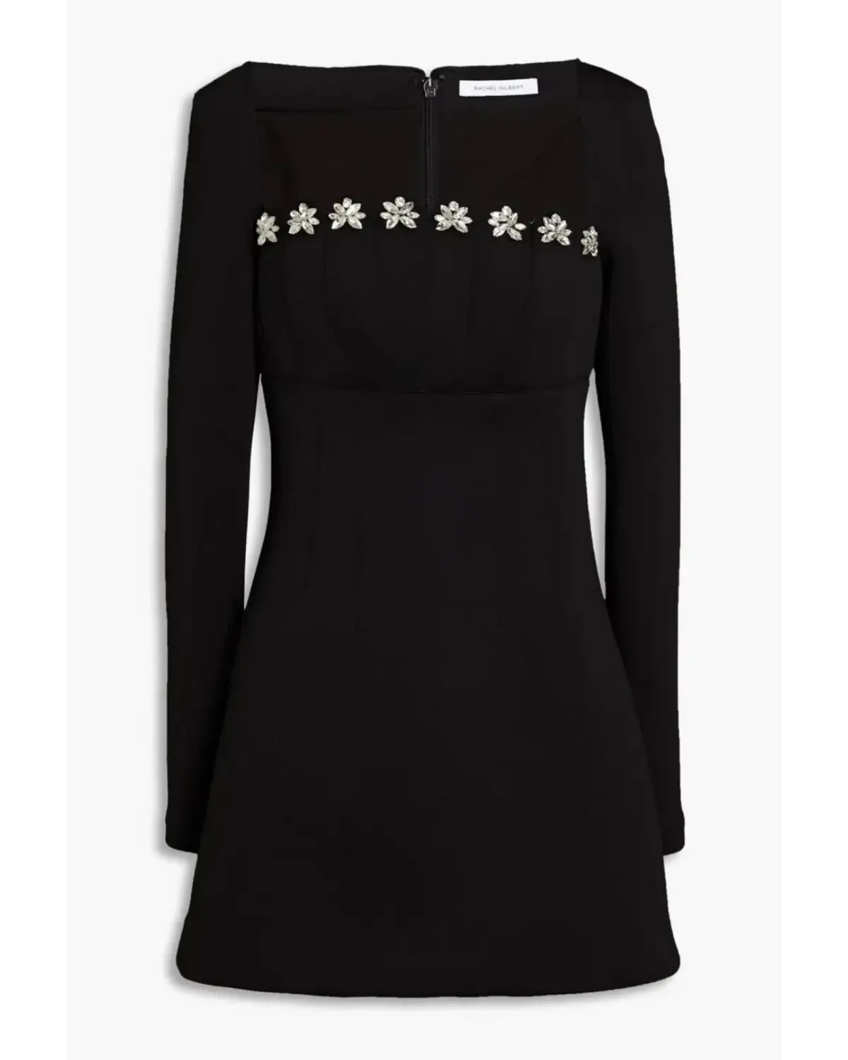Rachel Gilbert Stella Mini Dress Black Size 4 / AU 14 - Image 3