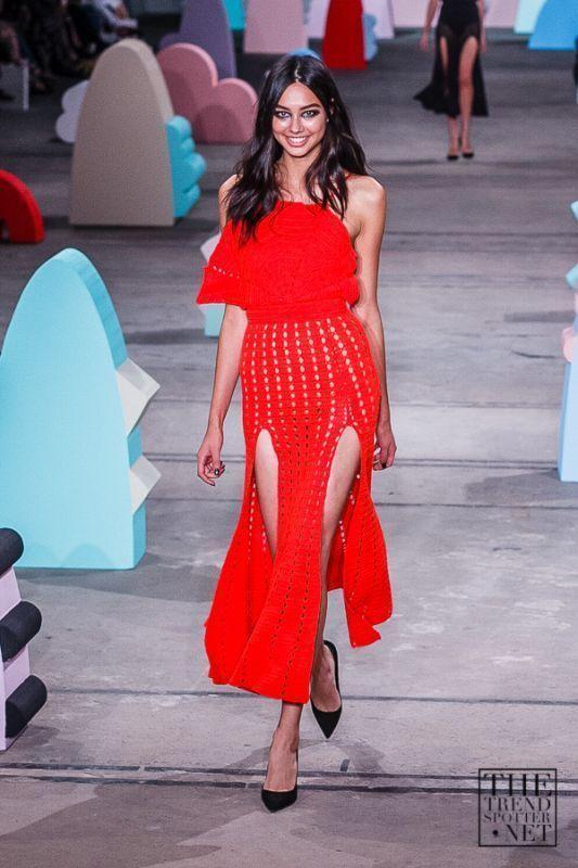 Alice McCall Crochet Dress - Red  - Image 1
