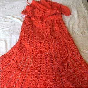 Alice McCall Crochet Dress - Red  - Image 4