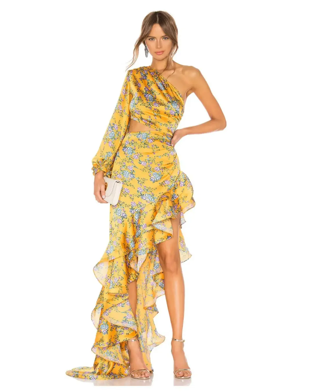 Bronx and Banco Hanna Gown Yellow Size XS / AU 6 for rent on The Volte - main image